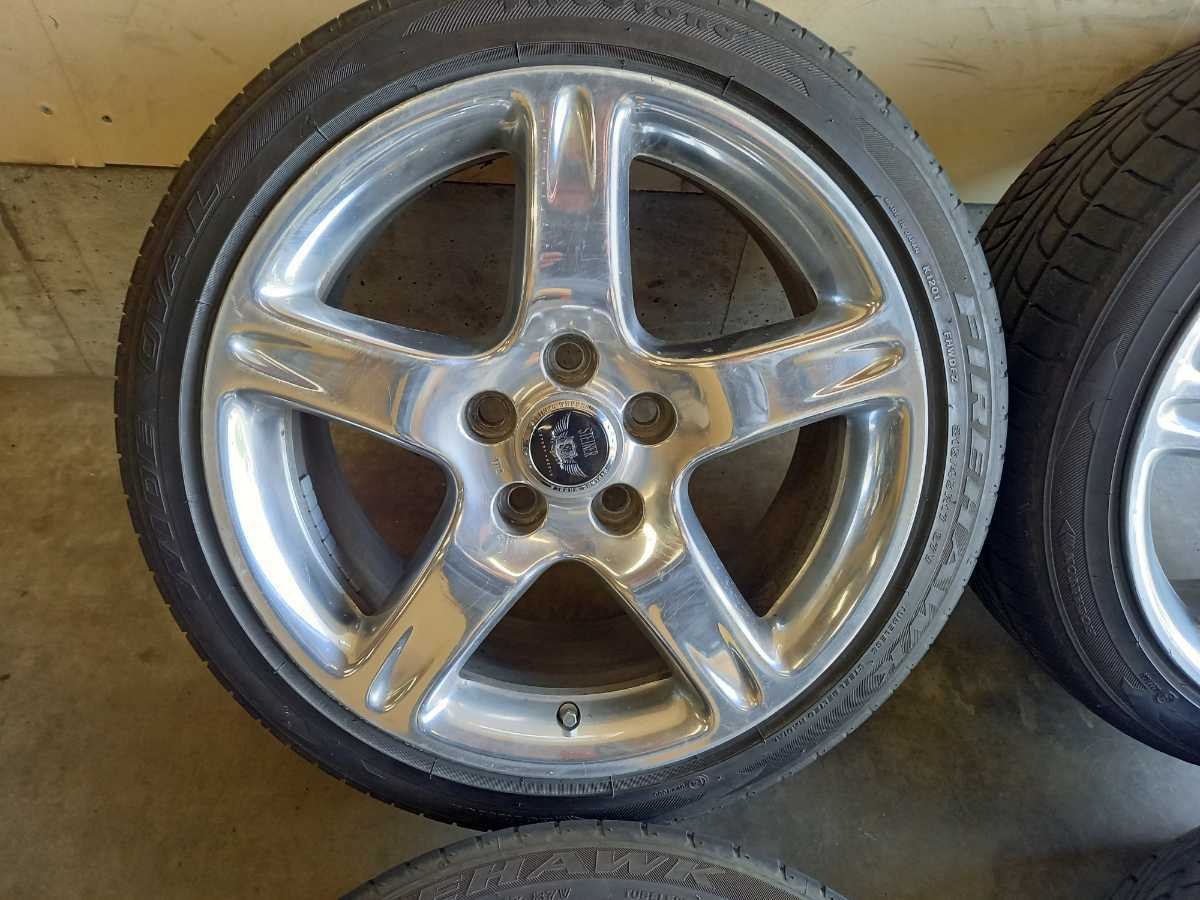 トヨタ アリスト 純正アルミホイール ベルテックス 215/45R17