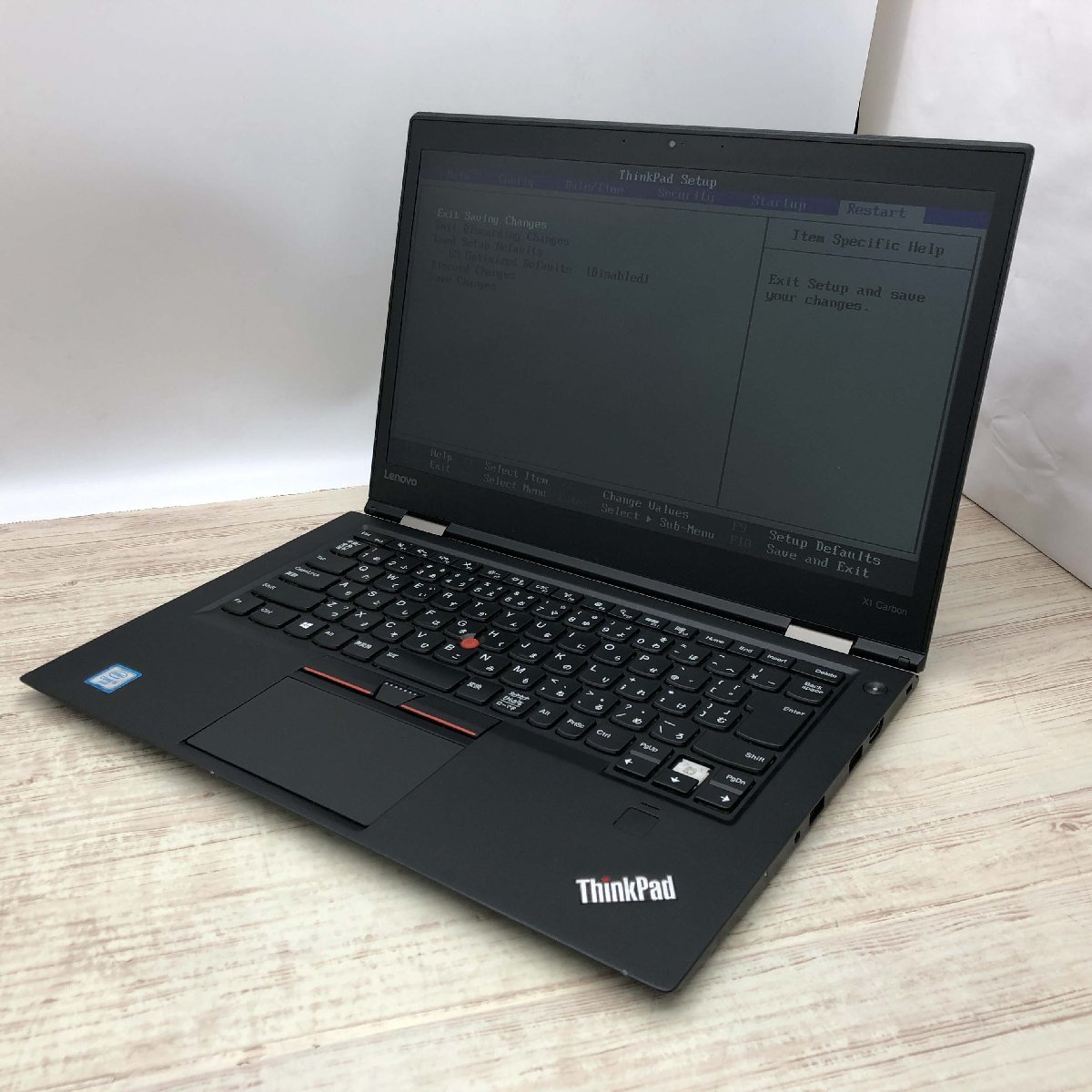 売れ ヤフオク! - 【難あり】 Lenovo ThinkPad X1 Carbon 20FC-A01... 正規品を安く購入  -footarmy.net