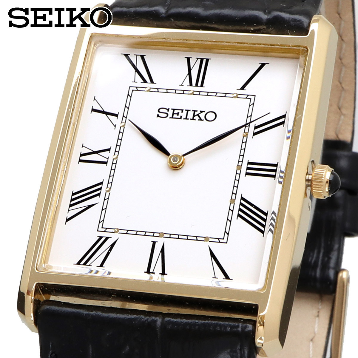 41 割引驚きの価格 送料無料 新品 腕時計 Seiko セイコー 海外モデル 薄型 スリム クォーツ シンプル ビジネス カジュアル メンズ Swr052 セイコー ブランド腕時計 アクセサリー 時計 Www Tsrplc Com