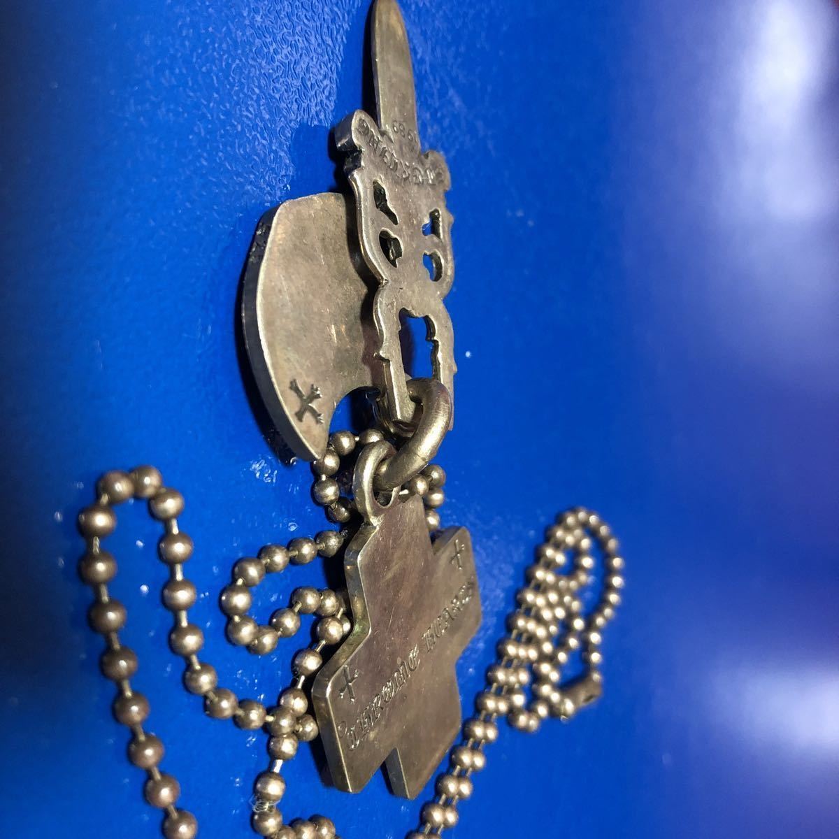 CHROME HEARTS クロムハーツ インボイス原本有 3TRINKETS スリート