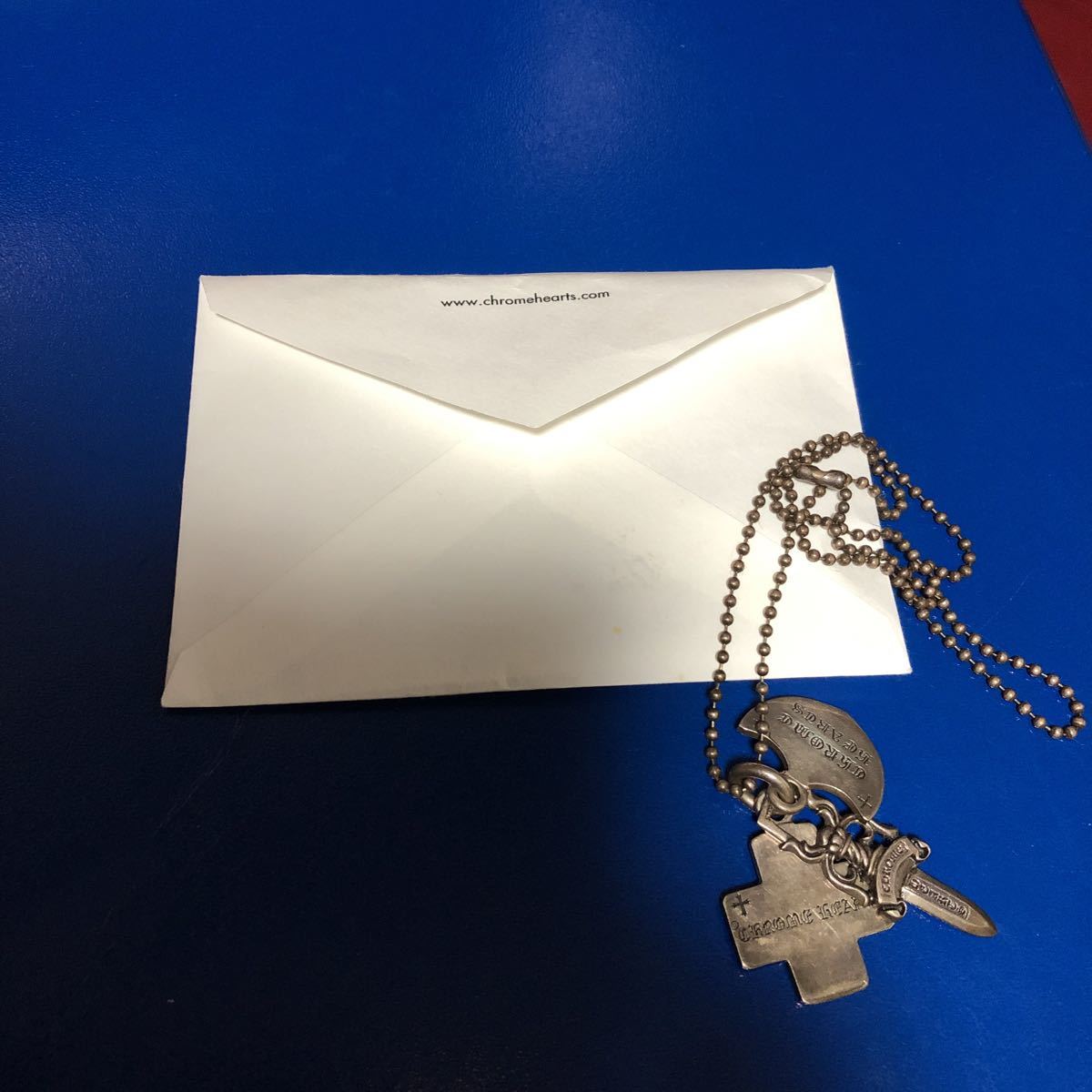 CHROME HEARTS クロムハーツ インボイス原本有 3TRINKETS スリート