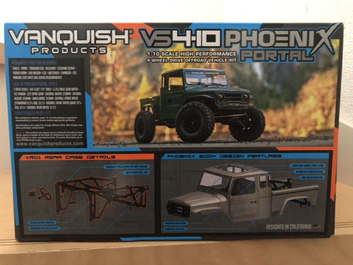 Vanquish VS4-10 Phoenix Portal 新品未開封 即納 scx10 trx4 送料無料