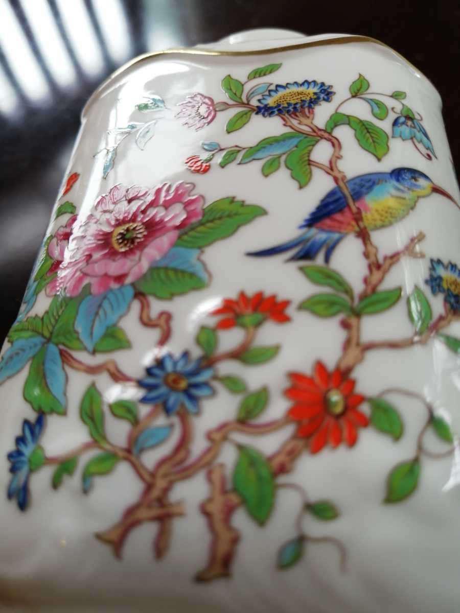 エインズレイ　花瓶　AYNSLEY　1775 ENGLAND FINE ENGLISH BONE CHINA　PembrokeReproduction of anEighteenth Century Aynsley design._画像6