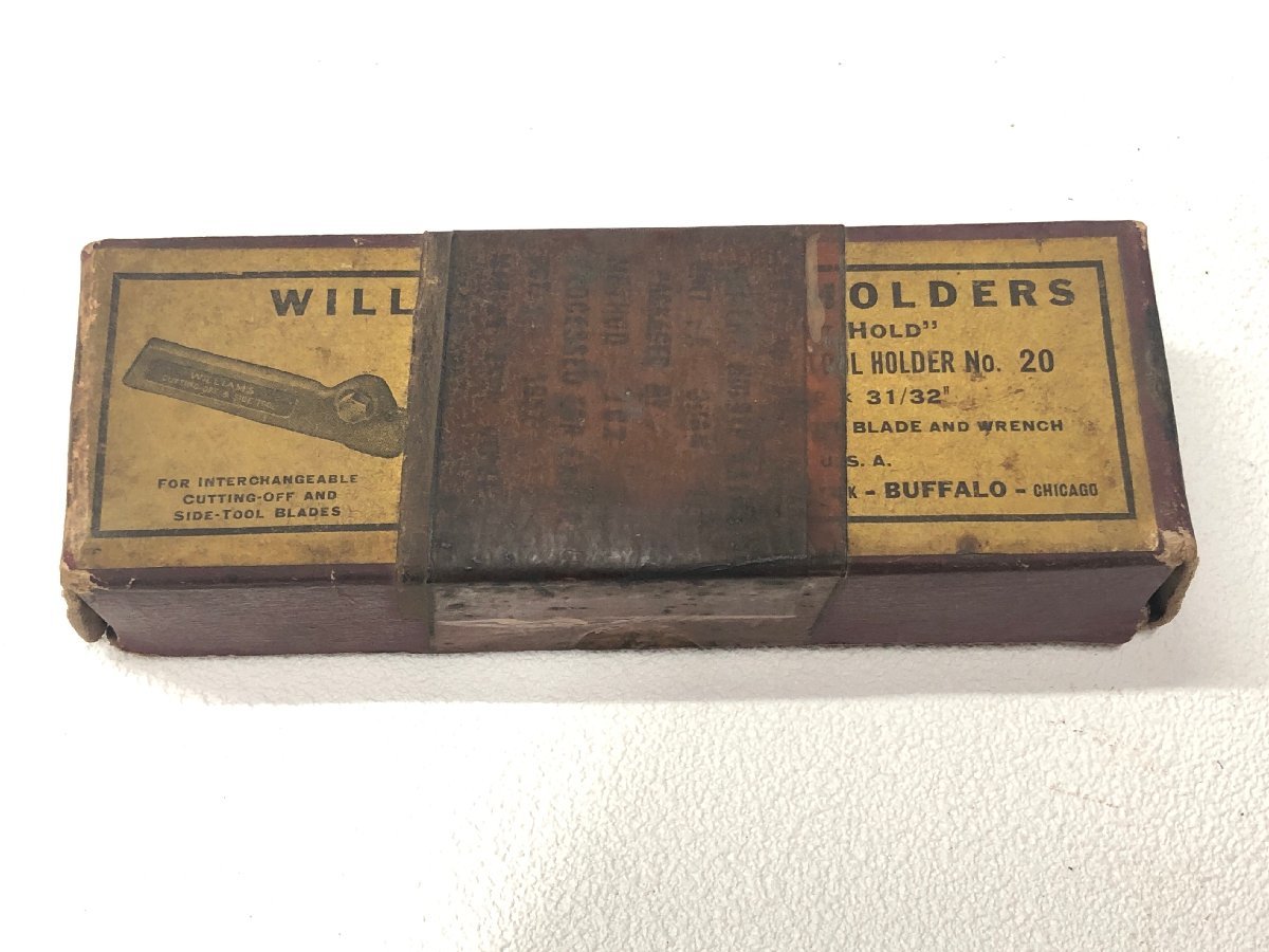 J. H. Williams　ウィリアムズ　カッティングバイト（ホルダー）　デッドストック　レトロな箱入り_画像8