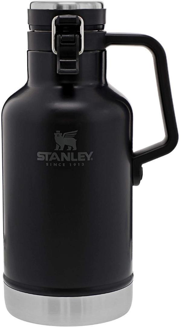 新品》スタンレー(STANLEY)グロウラー ブラック 1.9L 真空ボトル