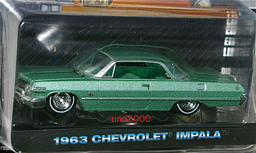 Greenlight 1/64 1963 Chevrolet Impala Lowrider シボレー インパラ 