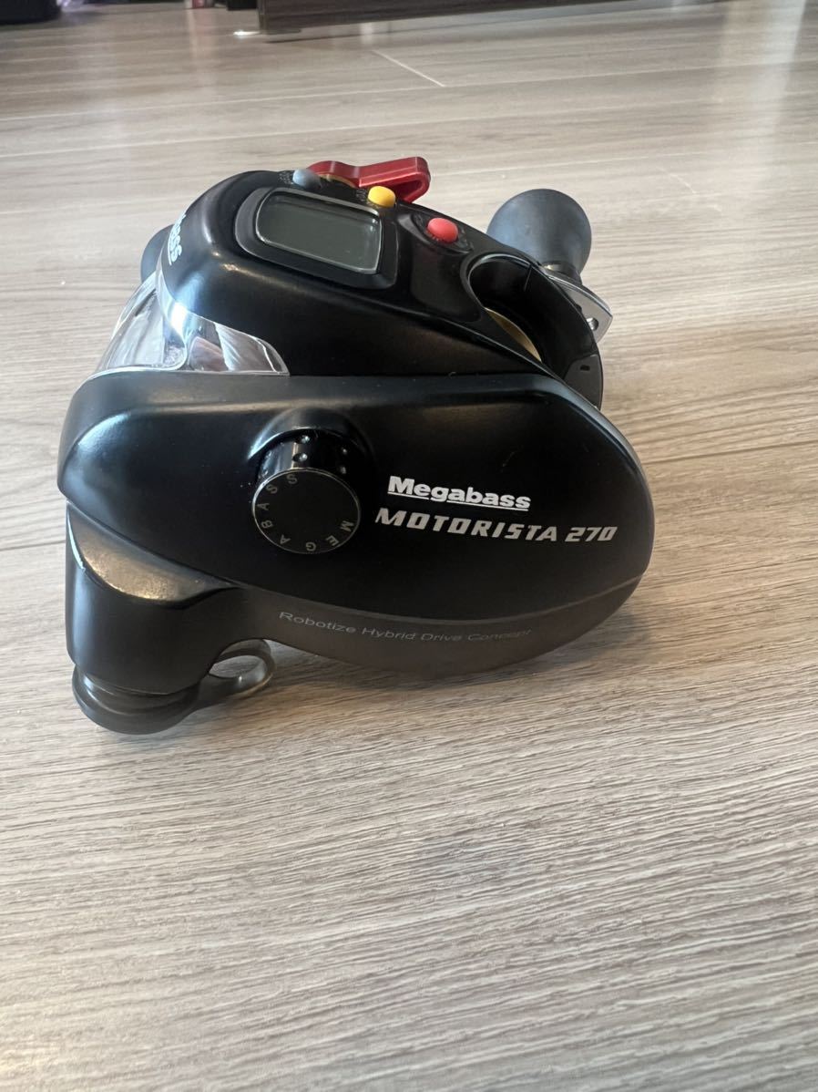 レア メガバス モトリスタ270 電動リール レア メガバス モトリスタ270 電動リール
