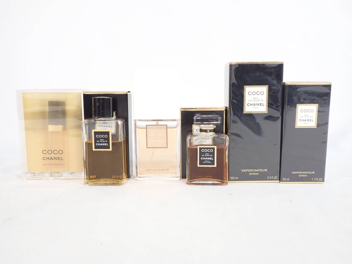 CHANEL シャネル 香水 6点まとめ COCO ココ EAU DE TOILETTE PARFUM