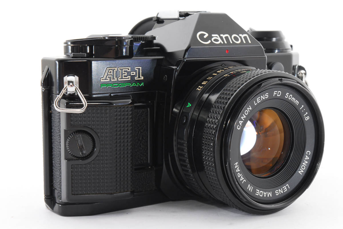 ☆動作正常☆ Canon AE-1 PROGRAM キャノン NEW FD 50mm F1.8 単焦点