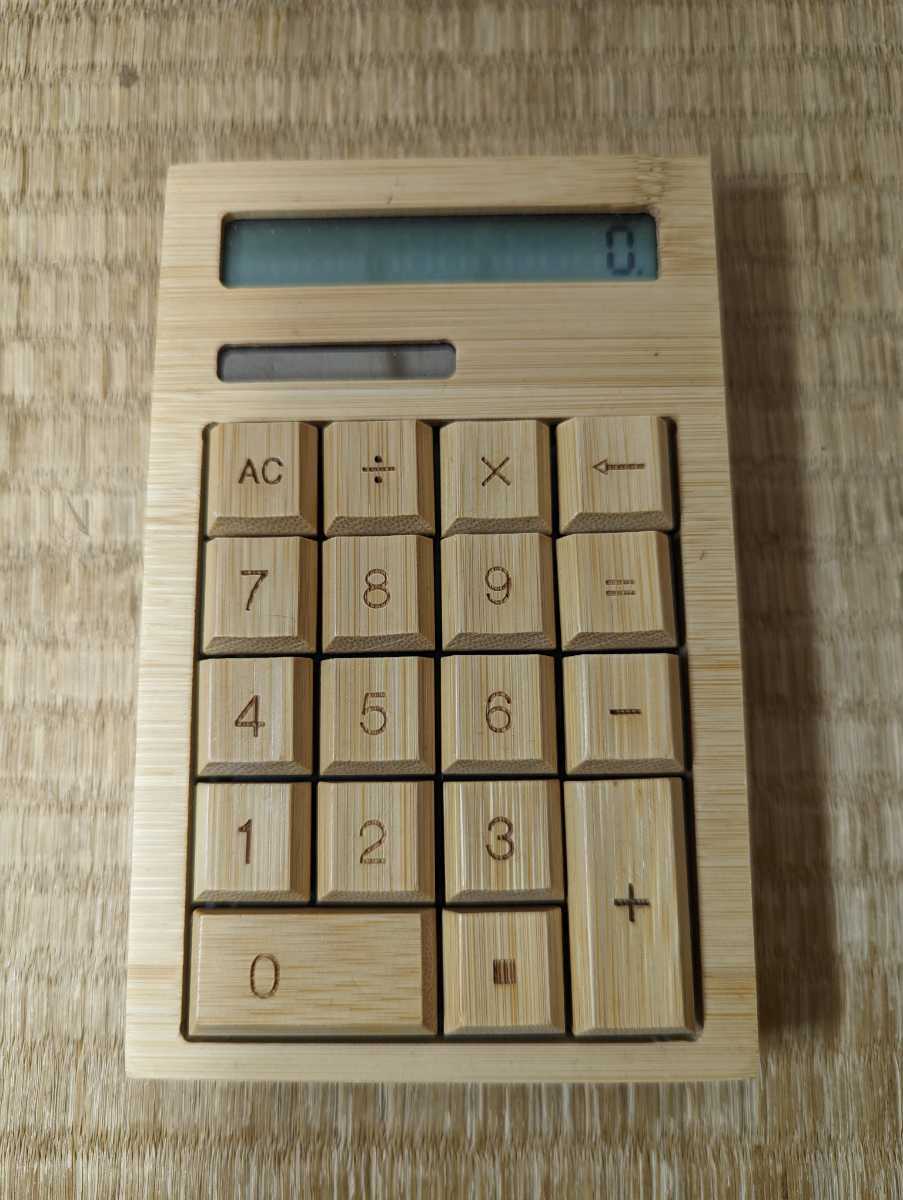  wooden calculator 3028253 used Junk 