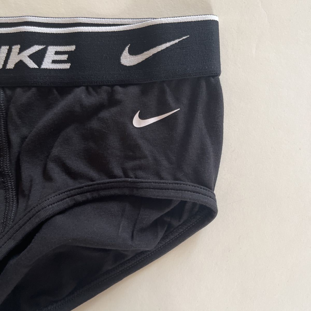 NIKE ナイキ メンズビキニ 黒ブリーフ メンズインナー M(S) ブラック