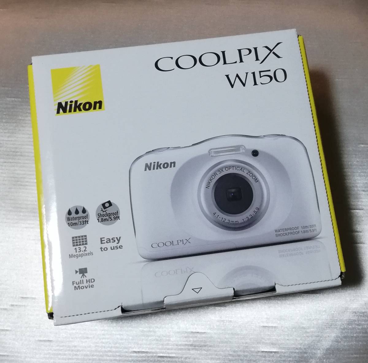 新品☆ニコン Nikon COOLPIX W150 ホワイト カメラのキタムラ購入 1年
