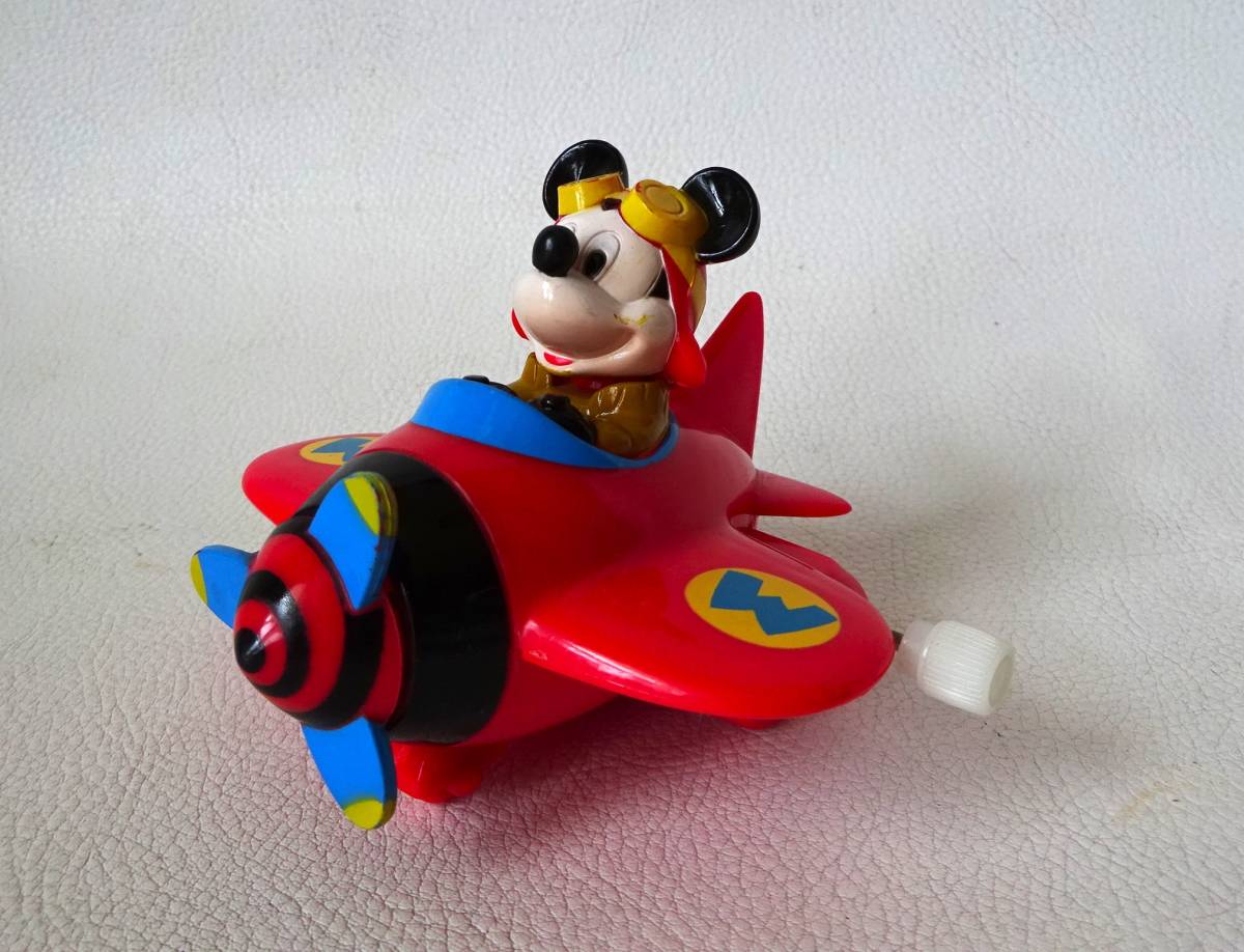 Disney* Disney [ Mickey Mouse *.... тип. Cessna машина / самолет ] винт . вокруг поворот.!!/zen мой приспособление / подлинная вещь / редкий * редкость 