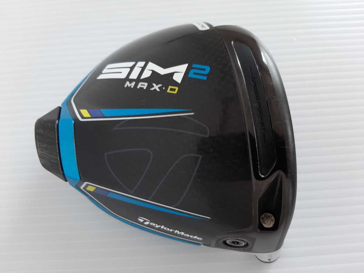 テーラーメイド SIM2 MAX・D 9.0° ヘッドのみ・JP仕様 純正HC付き