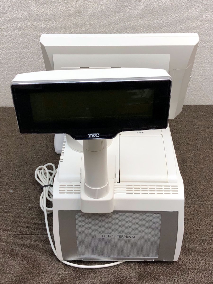 3□現状品 TEC 東芝テック POSターミナル POSレジ QT-100 12.1型