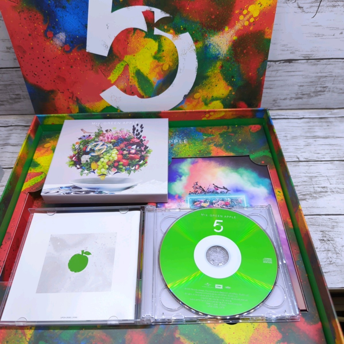 【即日発送】Mrs.GREEN APPLE　5 COMPLETE BOX　完全生産限定盤