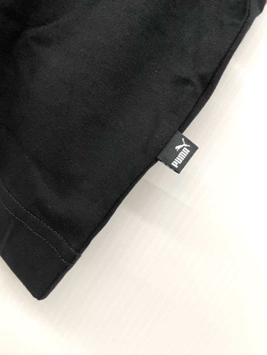 新品■PUMA プーマ 半袖Tシャツ M ブラック ロゴシャツ _画像4