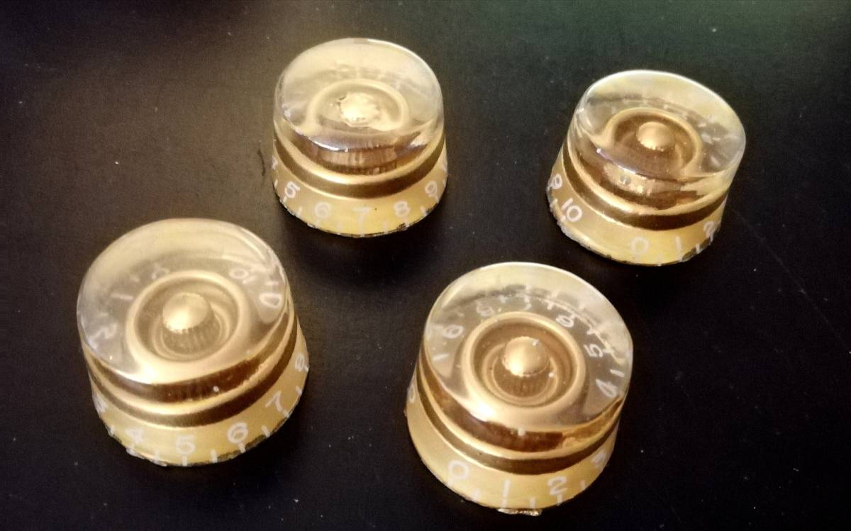 ☆Gibson Barrel Tall Knob Gold Handmade Replica☆1952年タイプ
