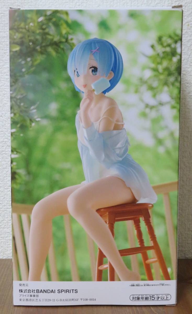 Re:ゼロから始める異世界生活 フィギュア -Relax time- レム ICE POPver 新品 未開封_画像3