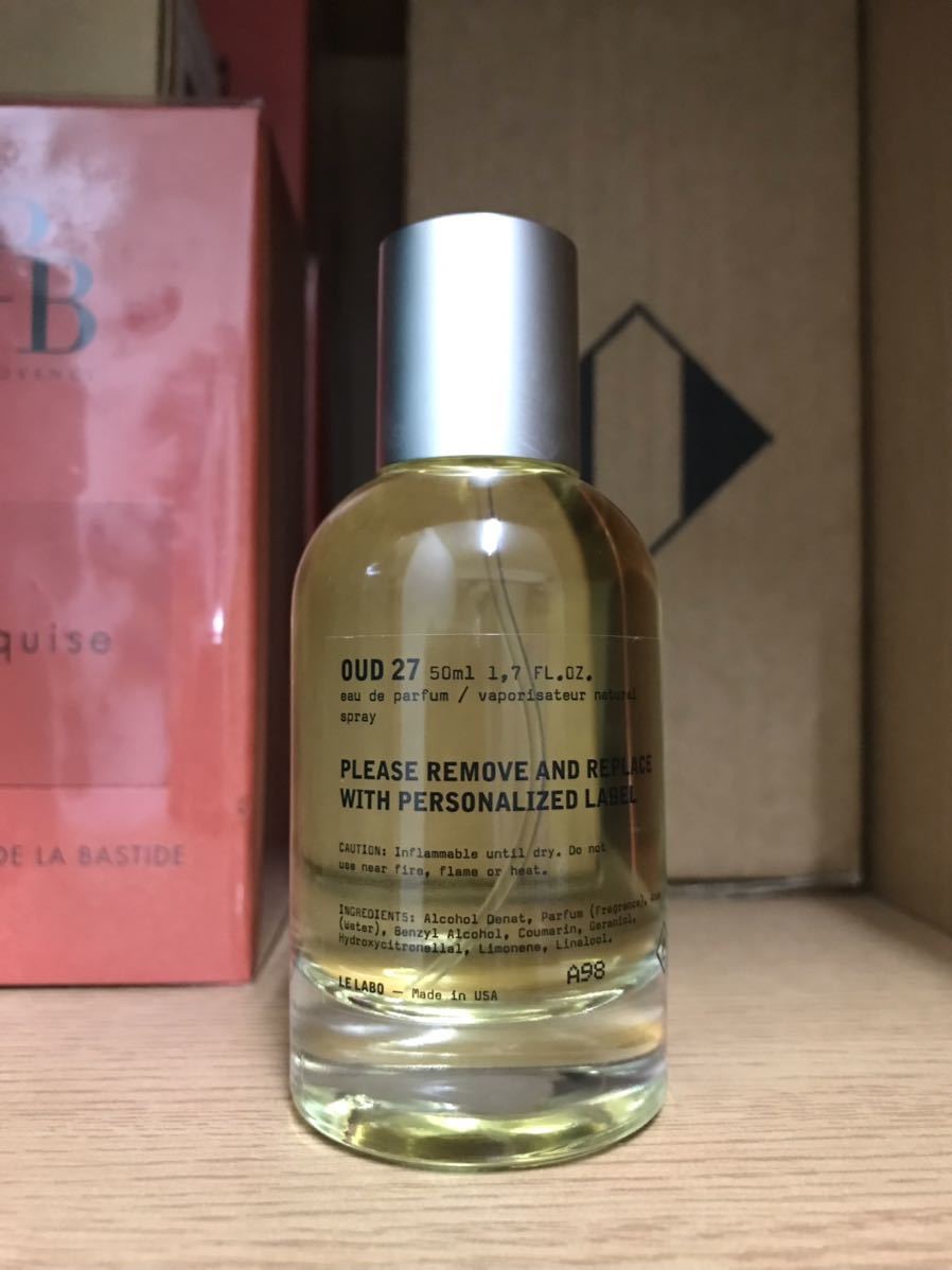 《送料無料》ルラボ ウード 27 オードパルファム 50ml ※未使用・お箱無し※ #ル ラボ #LE LABO OUD 27 EDP_画像1