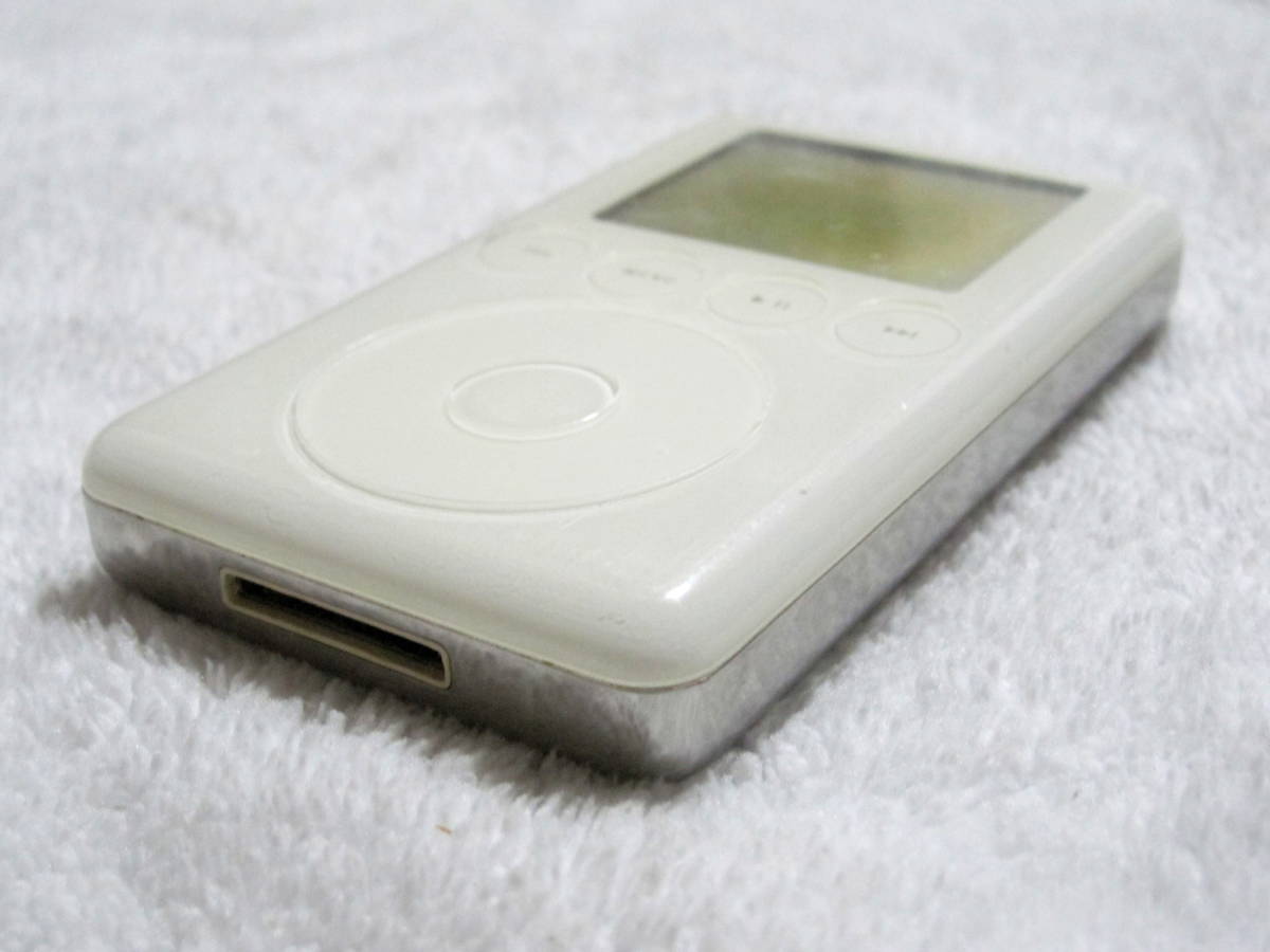 Apple ipod 第3世代 20GB A1040 白黒液晶 ホワイト 動作OK 中古
