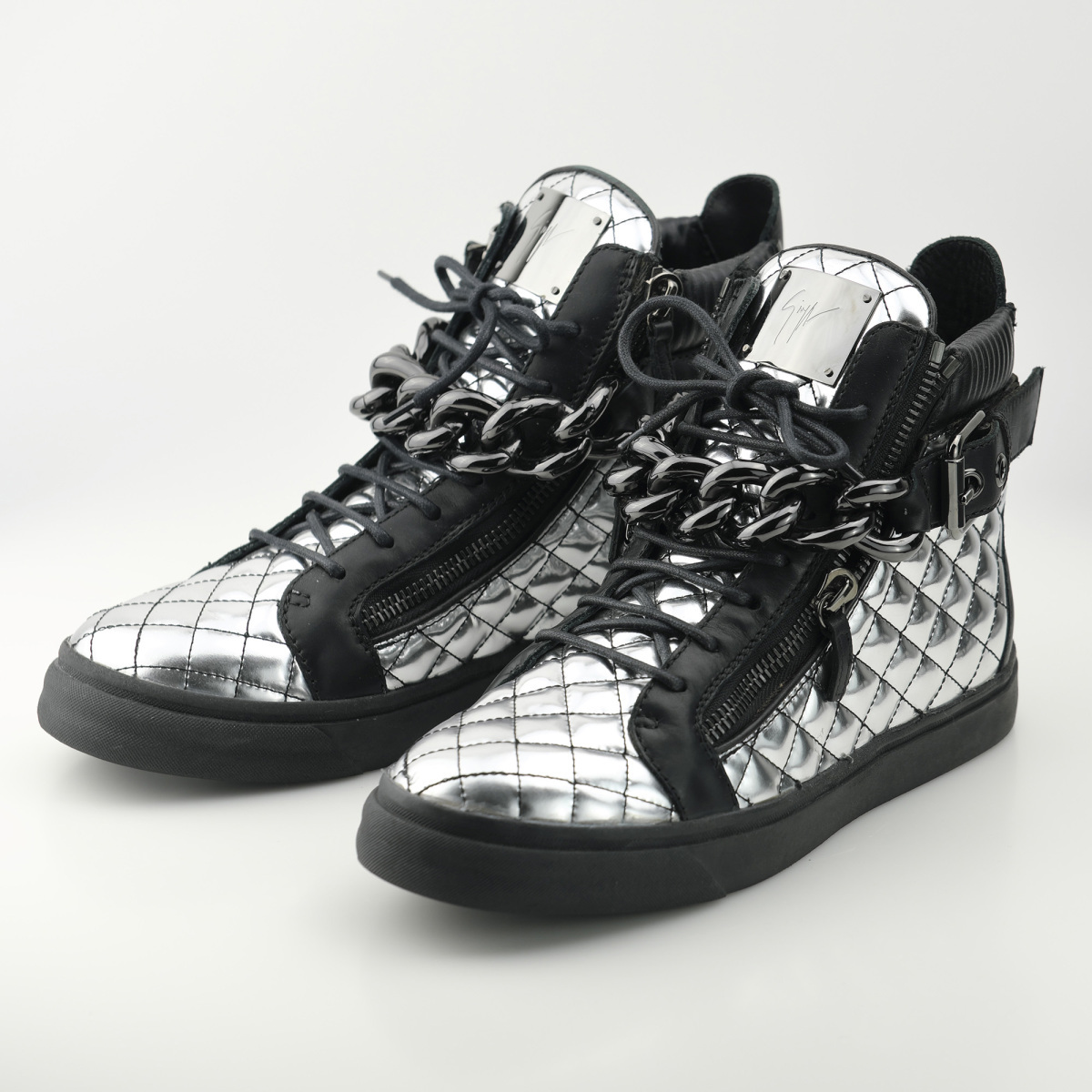 Giuseppe Zanotti/ジュゼッペザノッティ メンズ ハイカットスニーカー