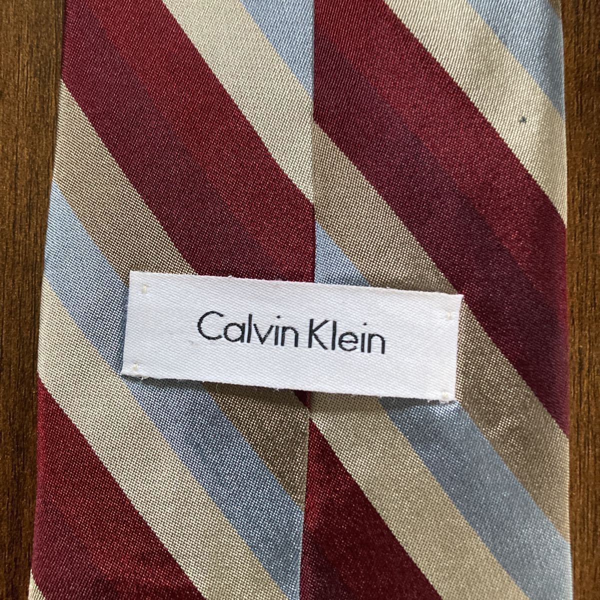 Calvin Klien カルバンクライン ネクタイ ストライプ_画像7