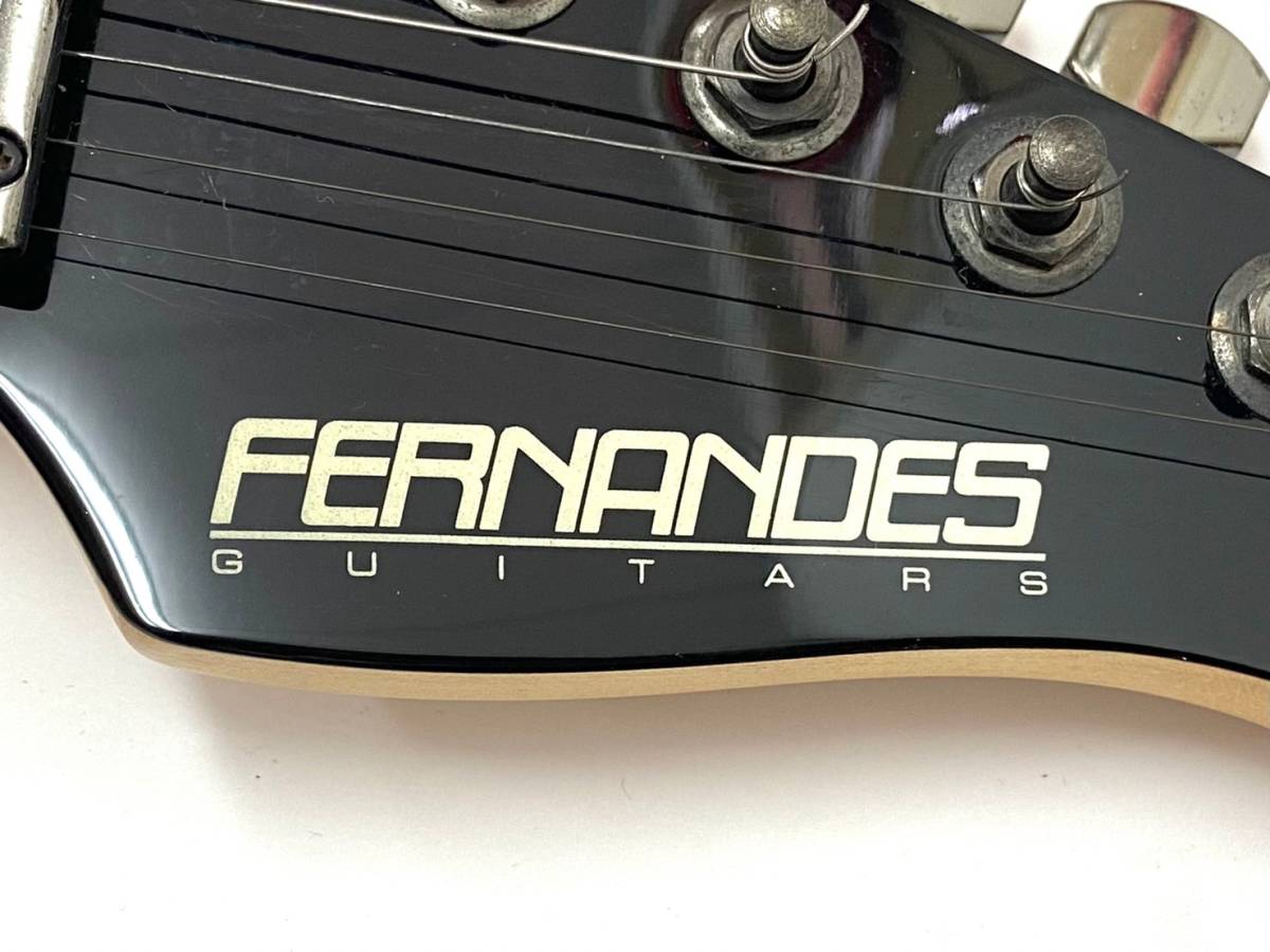 FERNANDES/フェルナンデス エレキギター グリーン/緑 弦楽器 音楽 GUITARS (30877S3)_画像3