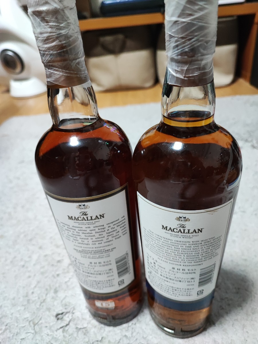 マッカラン 12年 旧ボトル サントリー酒類 シェリーオークカスク 700ml