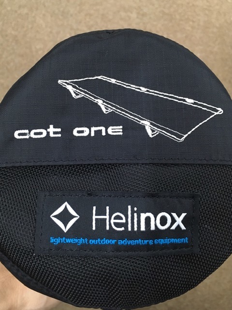 Helinox cot one ヘリノックス コットワン １回使用のみ 即決 送料無料　検）ライトコット ベッド コット アウトドア DAC