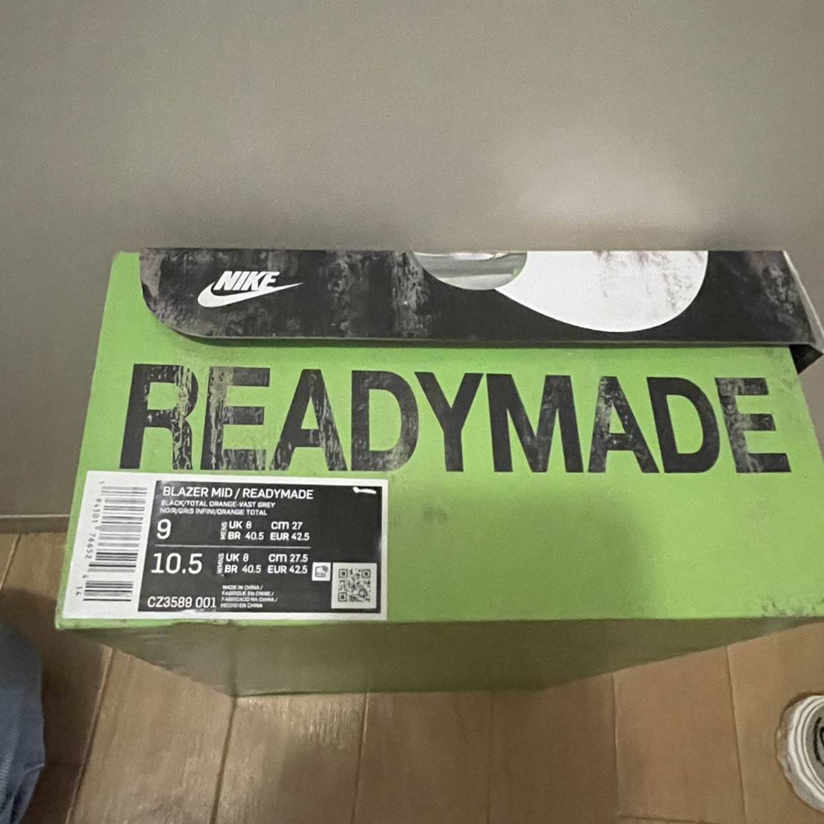 27cm】READYMADE × NIKE BLAZER MID | noonanwaste.com