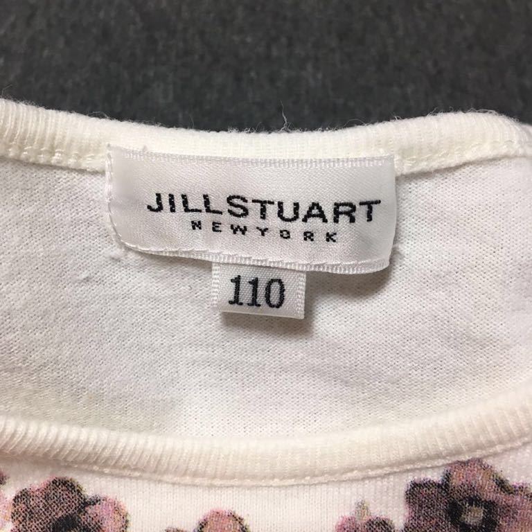 JILL STUART NEW YORK ジルスチュアート ニューヨーク 半袖 Tシャツ サイズ 110 女の子 キッズ 花柄_画像8