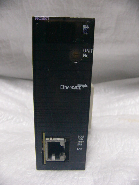 ★動作保証★ OMRON CJ1W-NC881 EtherCAT対応8軸位置制御(SAMPLE出荷品)