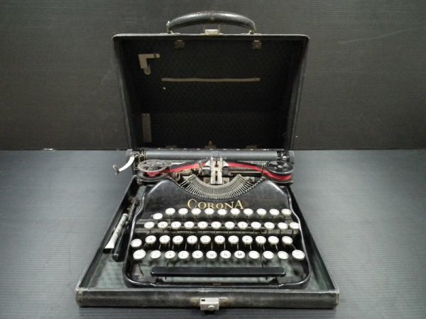 美品 スミス & コロナ タイプライター 4 LC Smith & Corona