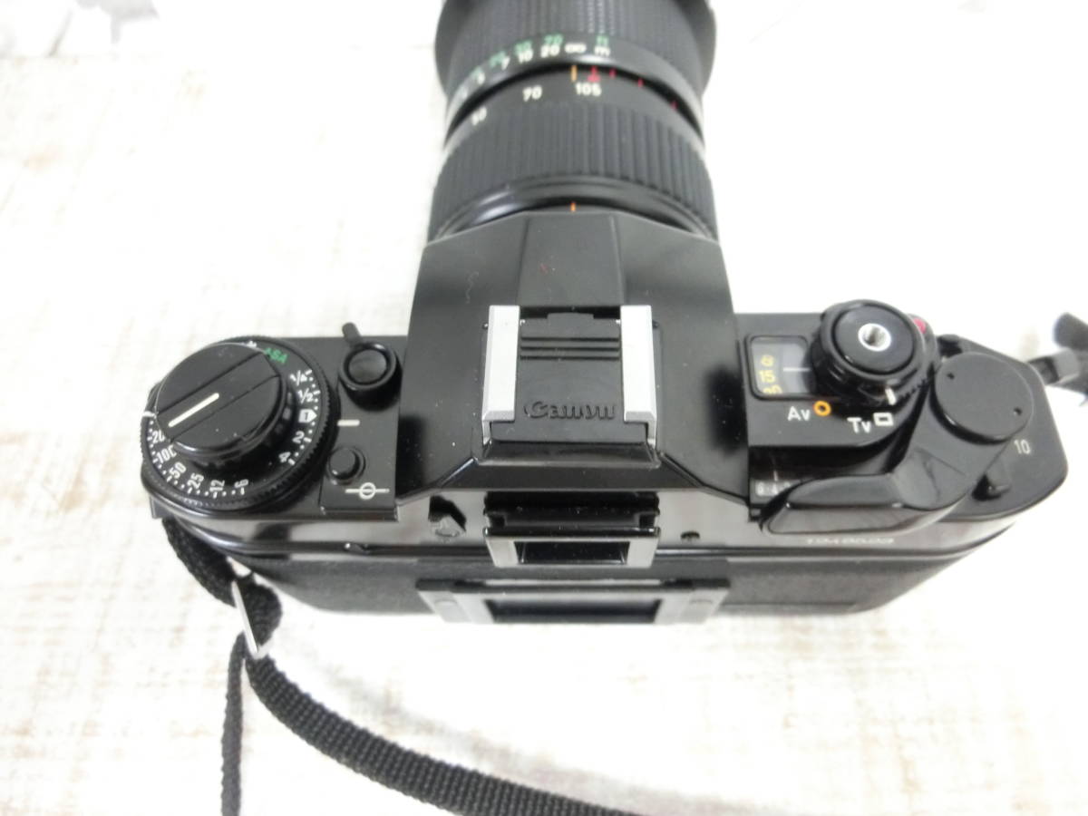 ■c146　Canon キヤノン A-1　Canon ZOOM LENS FD 35-105mm　1:3.5_画像6