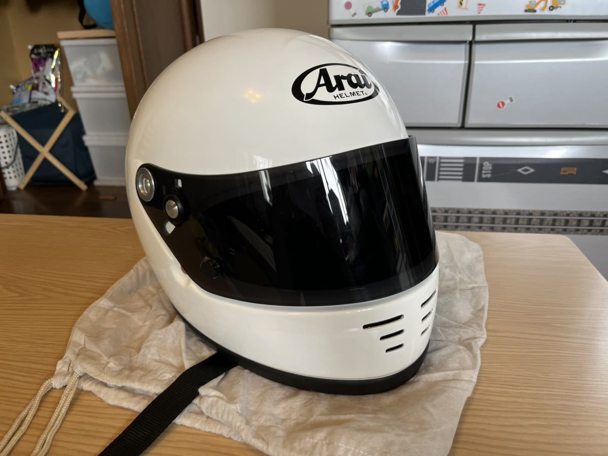 Arai GP-2K レーシングヘルメット 59〜60cm 白色 4輪レース専用
