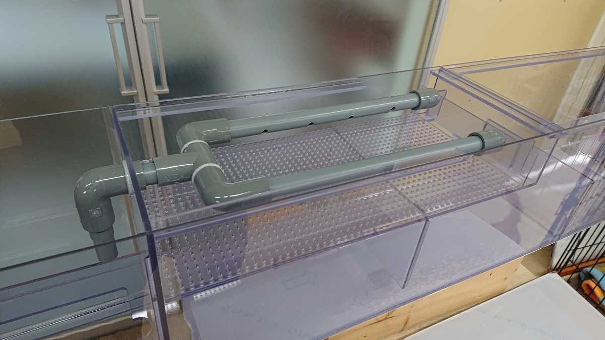 120cmガラス水槽用 上部フィルター レイシーポンプ仕様 120cmガラス水槽用 上部フィルター レイシーポンプ仕様