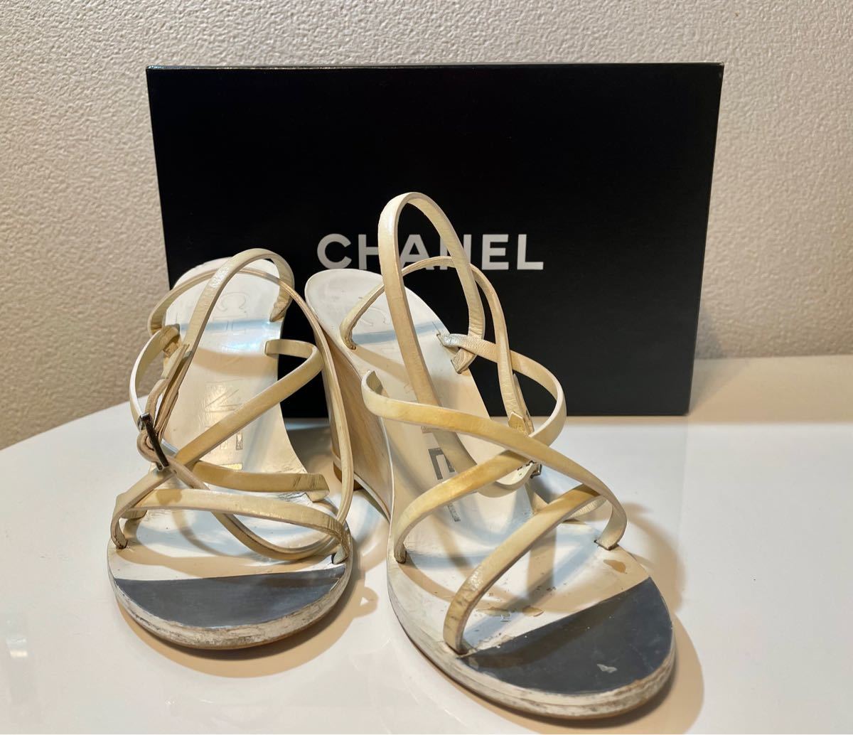 CHANEL ストラップサンダル