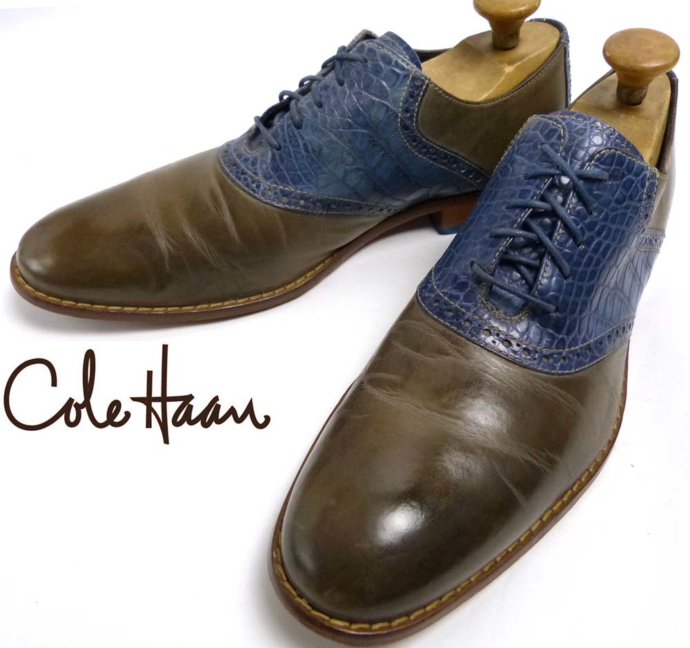 コールハーン / COLE HAAN レザー サドルシューズ 12M(30cm相当)(メンズ)【】11h-1-062