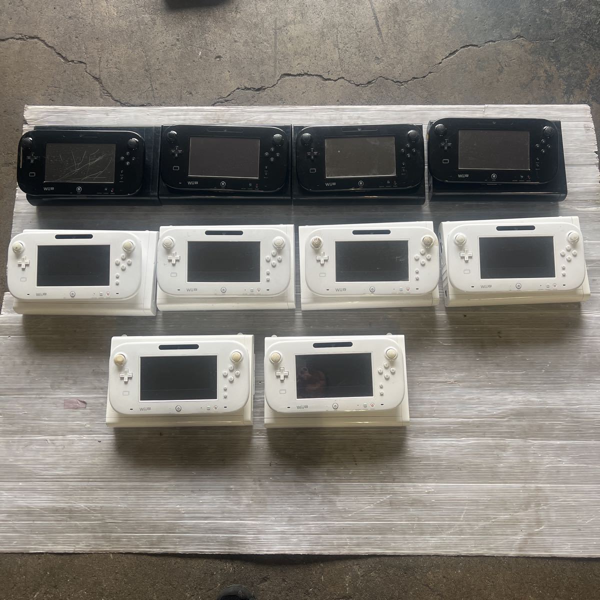 任天堂 WiiU本体ゲームパッド まとめて10台セット 動作未確認 www
