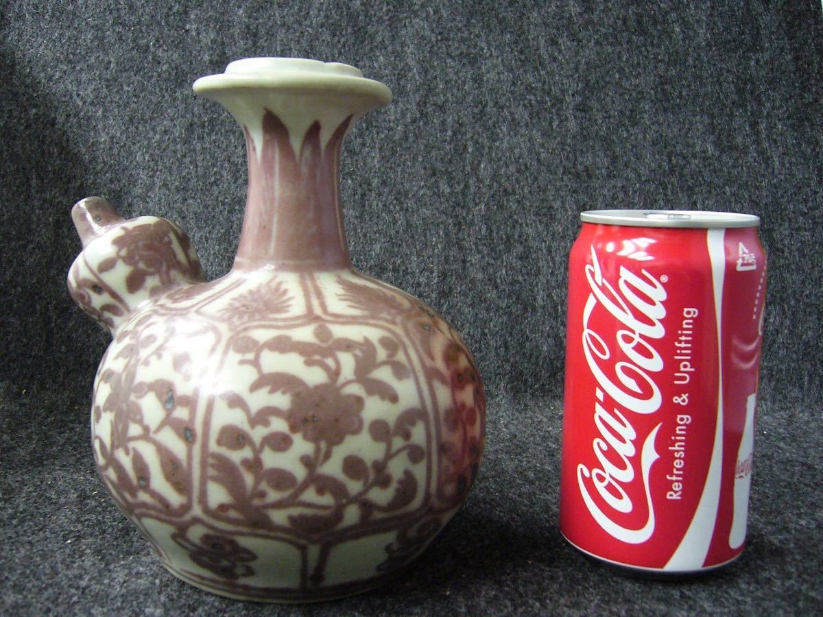 中国古磁器 釉裏紅水差し | contifarma.pe