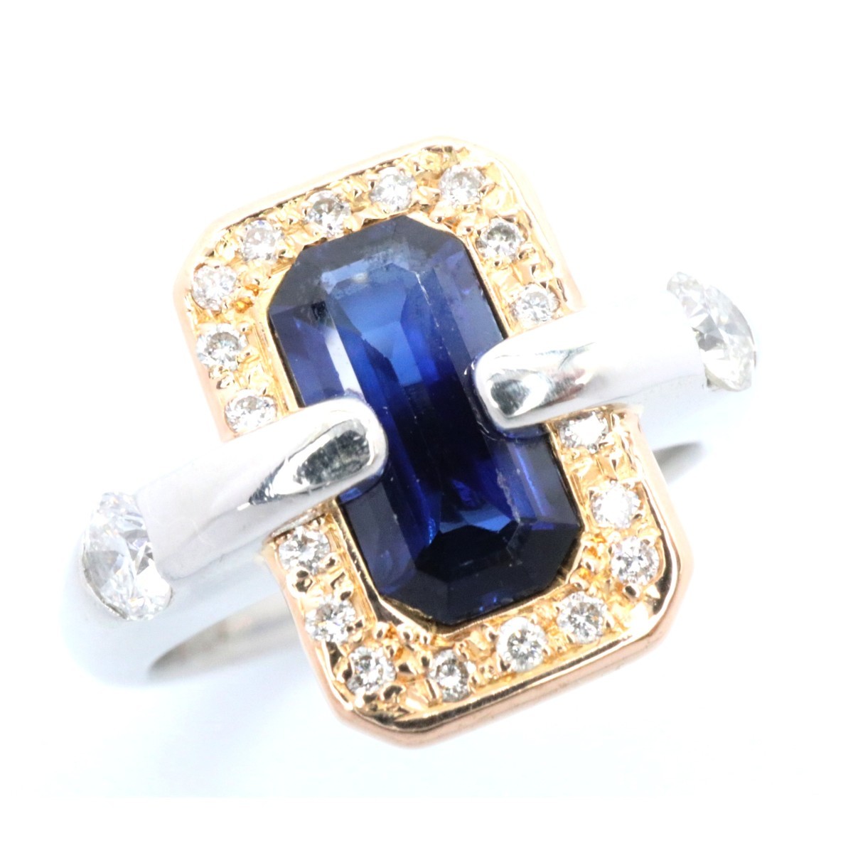 人気ブランドを スターサファイア 20.186ct ダイヤモンド 2.31ct
