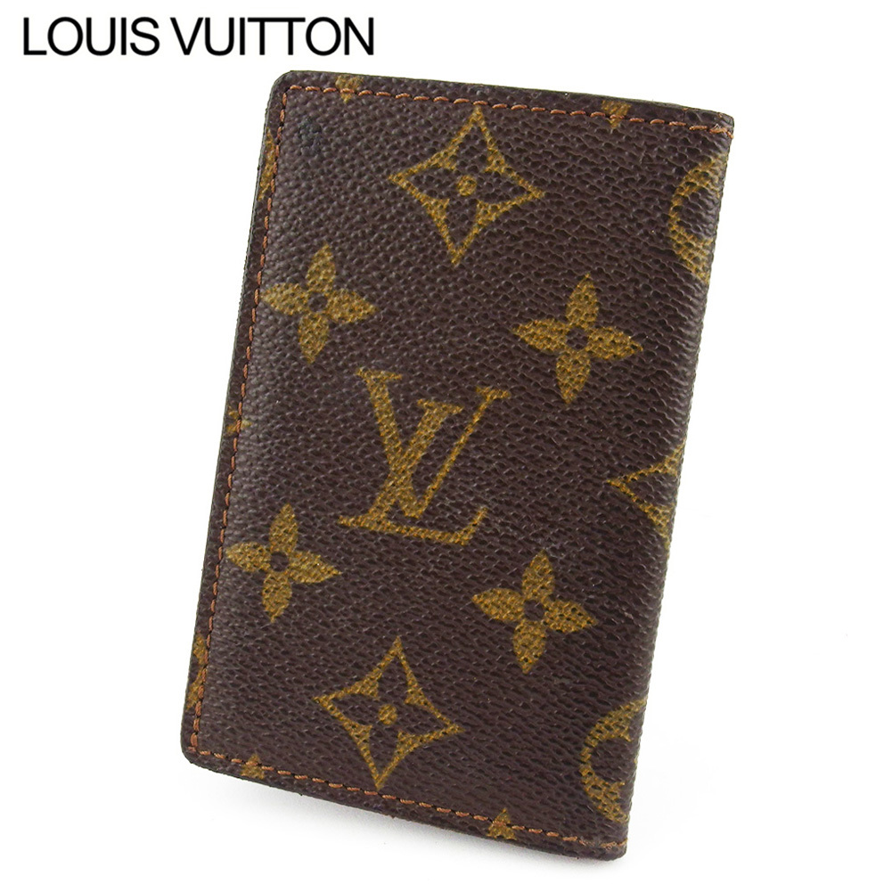 ラスト1点 ルイヴィトン カードケース 二つ折り 廃盤レア モノグラム LOUIS VUITTON T19624 