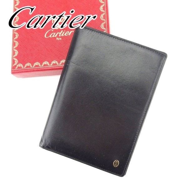 ラスト1点 カルティエ パスポートケース 二つ折り 財布 パシャ Cartier