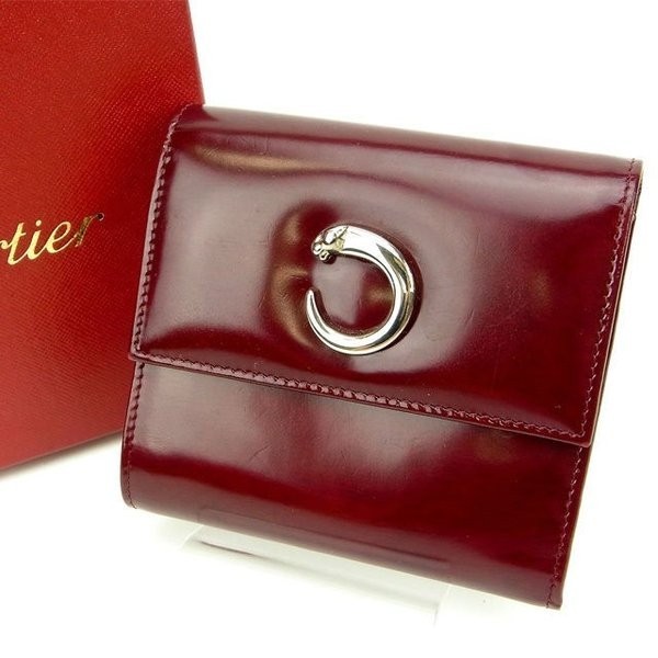 ラスト1点 カルティエ 三つ折り財布 パンテール Cartier T15391 www