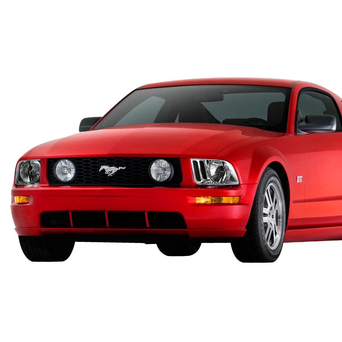 [ внутренний наличие / хром / оригинальный модель ]05-09y Ford Mustang передняя фара левый правый SET лампа передний бампер маркер (габарит) боковой металлизированный OE