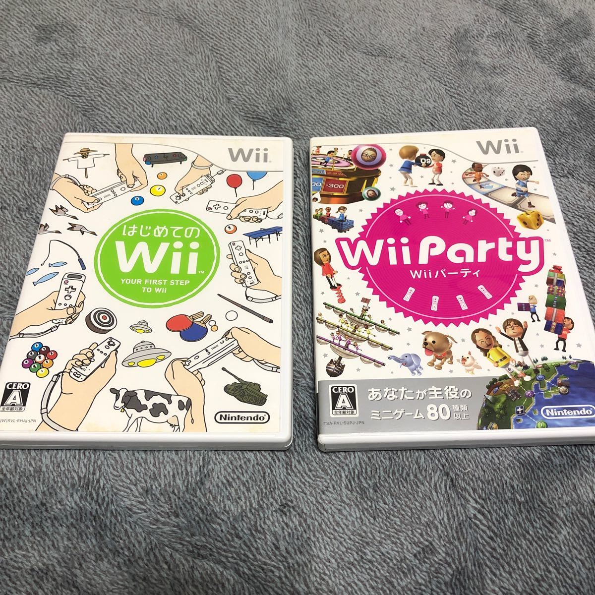 【Wii】 Wii Party （ソフト単品版）、はじめてのWii セット販売