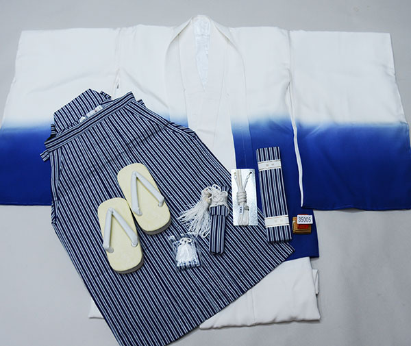 新規購入 七五三 五歳 NO35005 新品(株)安田屋 着物 男の子 五才 5歳
