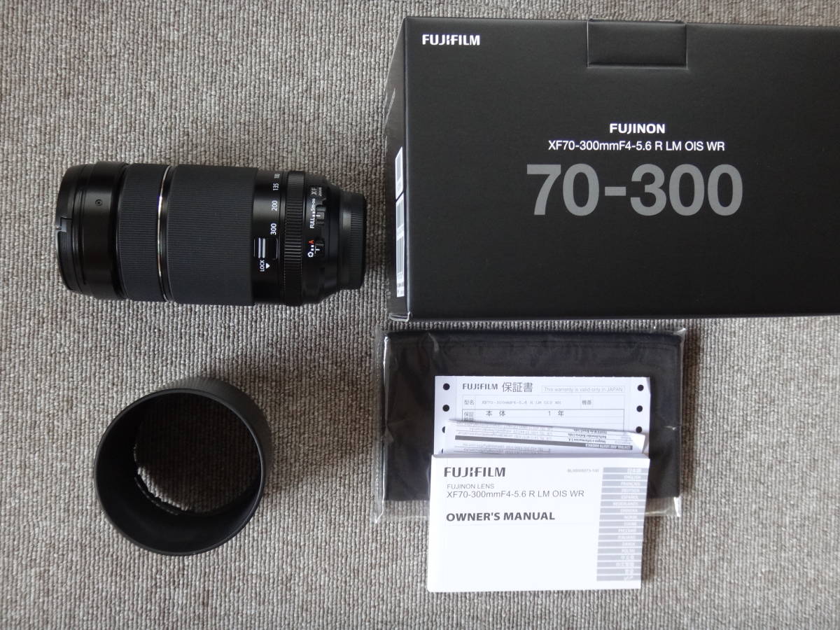 富士フイルム XF70-300mm F4-5.6 R LM OIS WR 新品に近い www