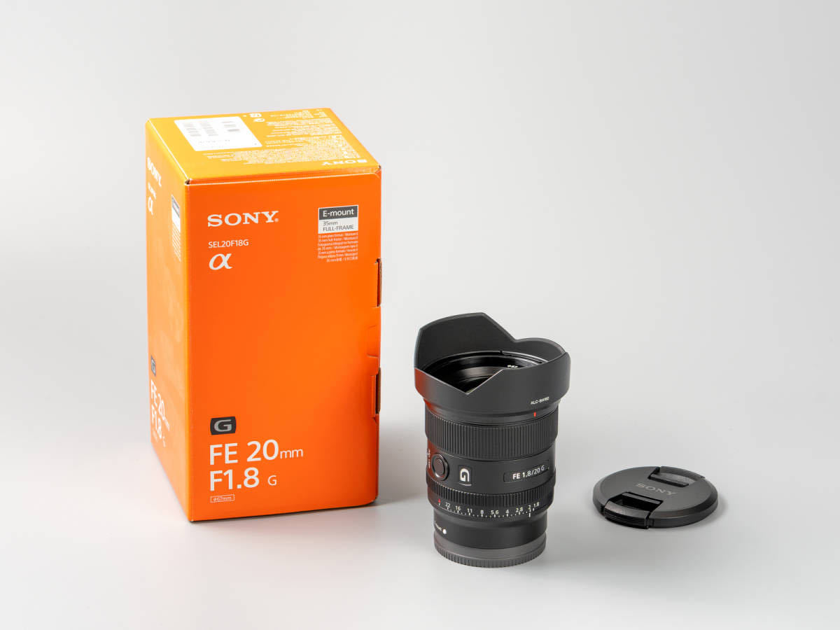 極美品 Sony FE 20mm F1.8 G SEL20F18G レンズ ソニー ミラーレス